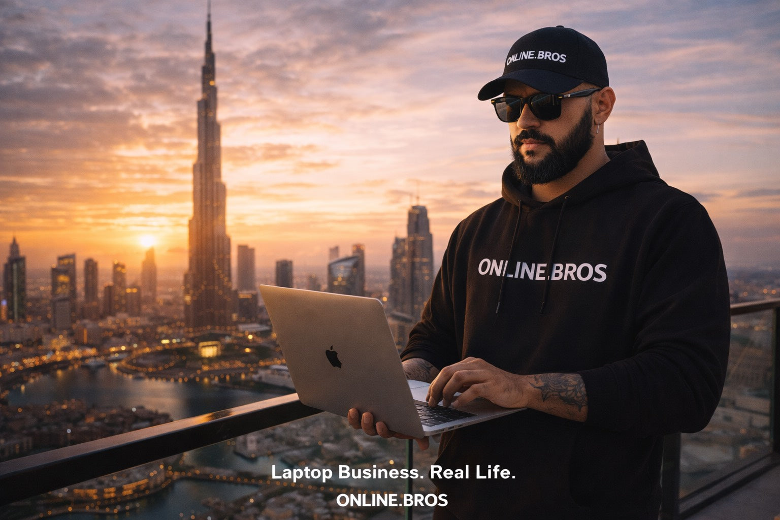 ONLINE.BROS Laptop Tasche – Premium Business Bag