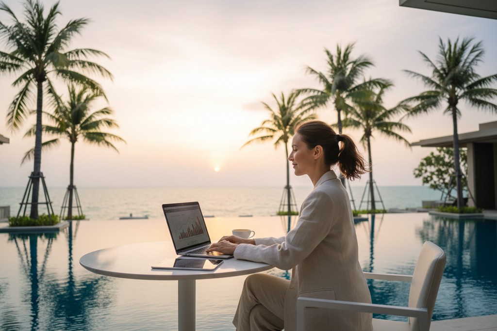 MacBook Pattaya Beach